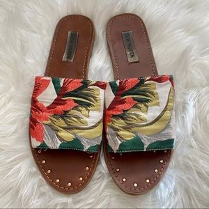 Steve Madden Slip-On Floral Sandals